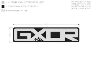Emblema del vehículo GXOR