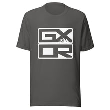 Load image into Gallery viewer, White stacked logo tee